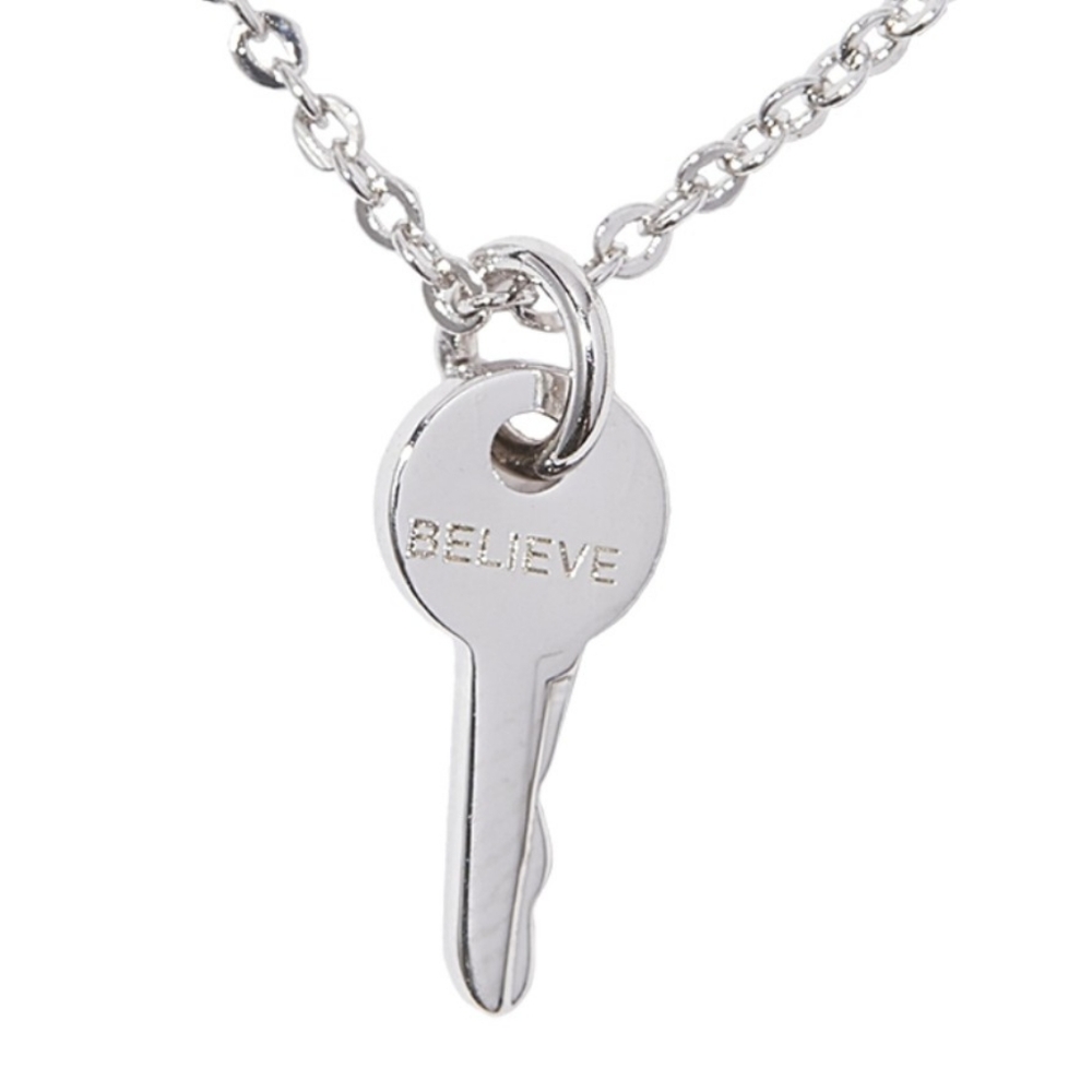 The Giving Keys Mini "Believe" Necklace